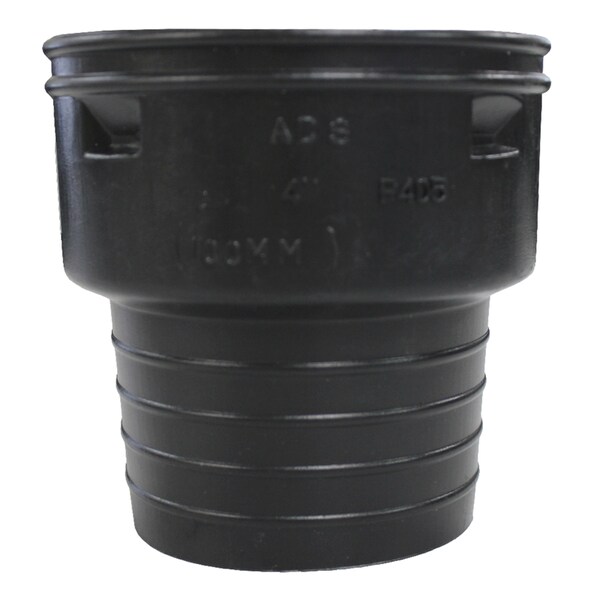 Advanced Drainage Systems Advance Drainage Systems 6 in. Snap X 7 in. D Snap Polyethylene Corrugated-to-Clay Pipe Adapter 1 pk 0662AAHAN - main